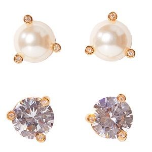 Kate Spade Rise & Shine Stud Earrings set of 2 0.38”